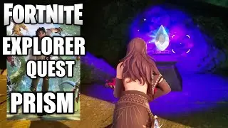 Fortnite  – Hidden Explorer Quest - Bring the Prism to Trace at the Apparatus