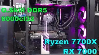 Ryzen 7700X + DDR5 6000 Ft. G.Skill
