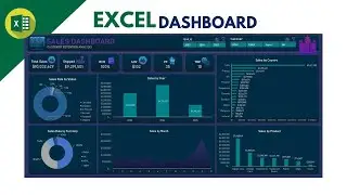 Create Excel Sales Dashboard  from Scratch
