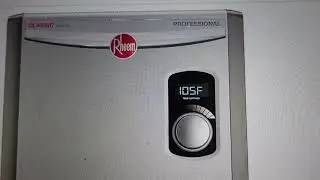 24 Error on Rheem Tankless Water Heater