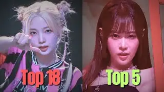 What would QUEENDOM PUZZLE ranking be if it were based on ALL ROUNDER Battle's fancams? (Ep.6)