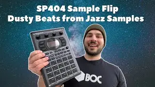 Making Chill Lofi from Jazz Samples on the SP404 MKII//My Sample Only Workflow | 404 Day Flip