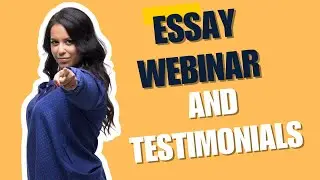 College Shortcuts: College Admissions Essay Webinar - Good Essays, Bad Essays, and Testimonials