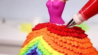 10 AMAZING PRINCESS Dress CAKES 👑 Compilation!