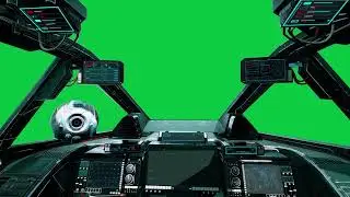 Spaceship Cockpit | Green Screen [FREE USE]