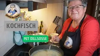 Kochfisch mit Dillsoße