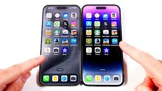 iPhone 15 Pro Max vs iPhone 14 Pro Max Speed Test