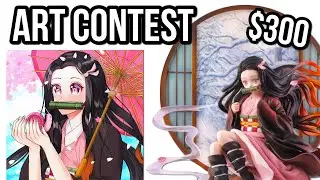 I hosted an art contest on discord, and this happened...