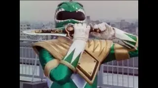 Green Ranger summons Dragonzord | Season 1 | Mighty Morphin | Power Rangers Official