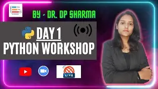 Data Science Using Python - Python Workshop Day 1