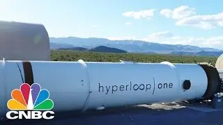 Hyperloop One Unveils The Future Of Transportation | Squawk Box | CNBC