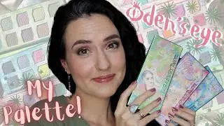 My Collab with ODEN'S EYE! | FLORA STORY Palette Makeup Just For Fun + Oden's Eye Cosmetics