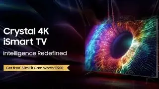 Samsung Crystal 4K iSmart UHD TV Launch In India | Features And More