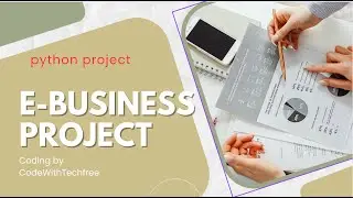 python project using Django framework  create E-Business website
