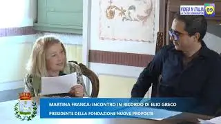 Martina Franca 30.06.2023, incontro in ricordo Elio Greco.