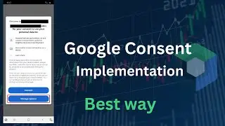 Google Consent Implementation In Android App | Android Studio | Jetpack compose