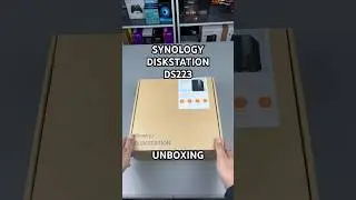 Synology Diskstation DS223 SAN/NAS Storage System Unboxing 