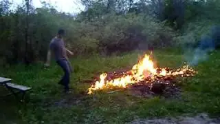 Sean playing with fire