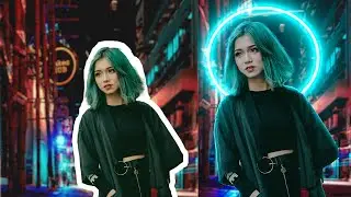 Photoshop Manipulation Neon Effect | Hairlight Tutorial