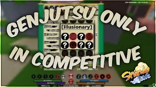 GENJUTSU ONLY IN COMPETITIVE | Shindo Life