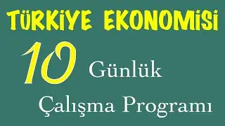 Türkiye Ekonomisi Çalışma Takvimi - KAYMAKAMLIK - Sosyo Ekonomik Yapı - Güncel veriler