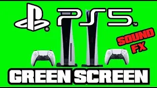 PS5 Hardware Reveal Trailer GREEN SCREEN + SOUND FX
