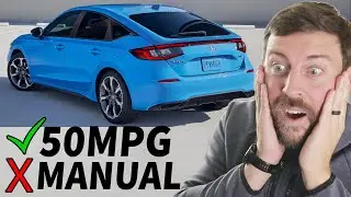 The New 2025 Honda Civic Hybrid is IMPRESSIVE // Buy a MANUAL while you can...