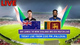 LIVE : New Zealand vs Sri Lanka 3rd odi live score | SL vs NZ 3rd odi live score & commentary