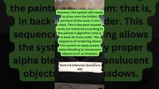 What is overdraw in android ? 