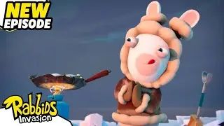 Rabbid as a doorknob (S04E07) | RABBIDS INVASION | New episodes | Cartoon for Kids