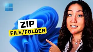 How to zip file or folder in windows 11