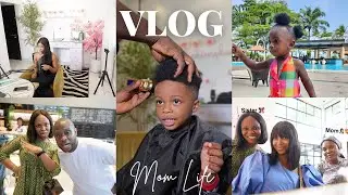 Mom Vlog: Carson's First Haircut in 2 Years – You Won't Believe This! | Brunch With My Family