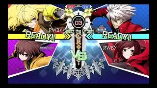 My first upload of blazblue cross tag battle