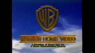 Warner Home Video (1989) Company Logo (VHS Capture)
