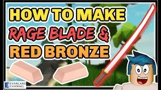 HOW TO MAKE A RAGEBLADE IN ROBLOX ISLANDS ||  HOW TO MAKE RED BRONZE (