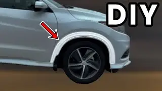 DIY 2016-2022 Honda HR-V Wheel Opening Molding Removal | How To Remove Honda HR-V Wheel Arch Molding