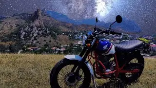 В ГОРЫ НА HONDA FTR 223! 