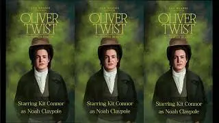 Kit Connor as Noah Claypole in Oliver Twist