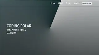 Animated Rotating Background Website | Html CSS | Full video |@Codingpolar #webdevelopment