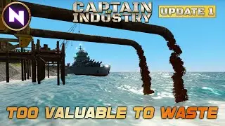 Pollution ☠️ To Free Stuff! Rubber/Sulfur/Fertilizer | 11 | Captain of Industry Update 1 | Lets Play