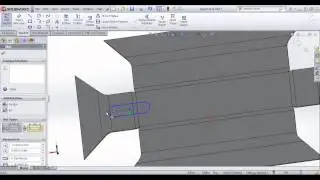 SolidWorks Tutorial: Folding and Unfolding Sheet Metal bends by SolidWize