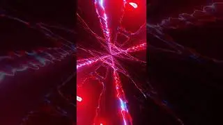 #Shorts #Abstract #Background Video 4k Screensaver TV VJ #LOOP NEON Red Blue Hypnotic Calming Flames