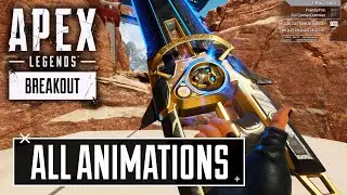 NEW Cobalt Katar All Animations - Apex Legends