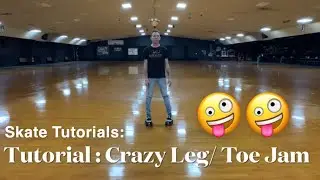 How to crazy leg on roller skates Tutorial , Roller skating tutorials - With Ryan.sk8s from TikTok