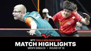 Felix Lebrun vs Wang Chuqin | MS R16 | WTT Finals Men Doha 2023