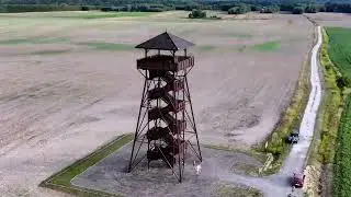 Wieża widokowa w Borowej Górze na Roztoczu