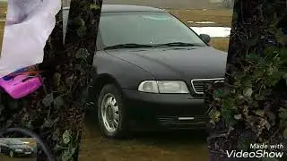 AUDI A4 B5 установка парктроника с алиэкспрес, парктроник с алиэкспрес