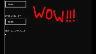 how to make a modern & stylish batch file clock