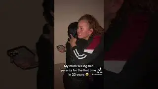 My mom seeing her parents for the first time in 22 years ❤️ #fyp