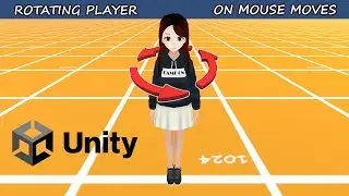 Rotating Player on Mouse Moves | UNITY